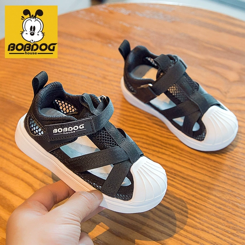 Сандалии, сумка для обуви, летняя удобная обувь для девочек, дышащая детская спортивная обувь, мягкая подошва