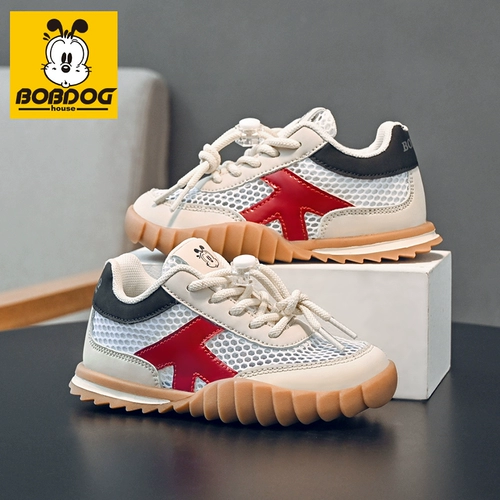 Туфли для мальчиков, летняя сетчатая детская спортивная обувь, 2023