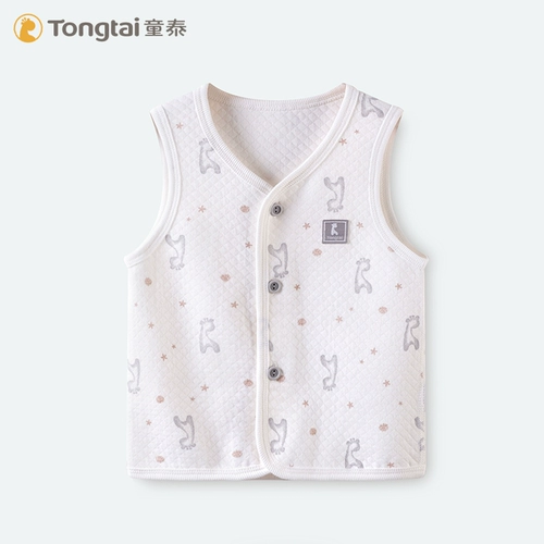 童泰 Bmw, детский хлопковый жилет для мальчиков, удерживающая тепло демисезонная куртка