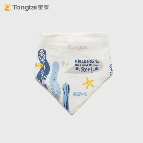 童泰 Детский слюнявчик, шарф для новорожденных, хлопковый летний нагрудник для девочек