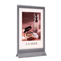 速销宝 高档双面展示牌创意皮质桌牌a4桌面立牌A5台卡架价格牌亚克力展示牌宣传广告牌小牌子个性台签摆台