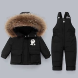 Детский пуховик, костюм мальчика цветочника, комплект, детская куртка, 1-5 лет, в западном стиле