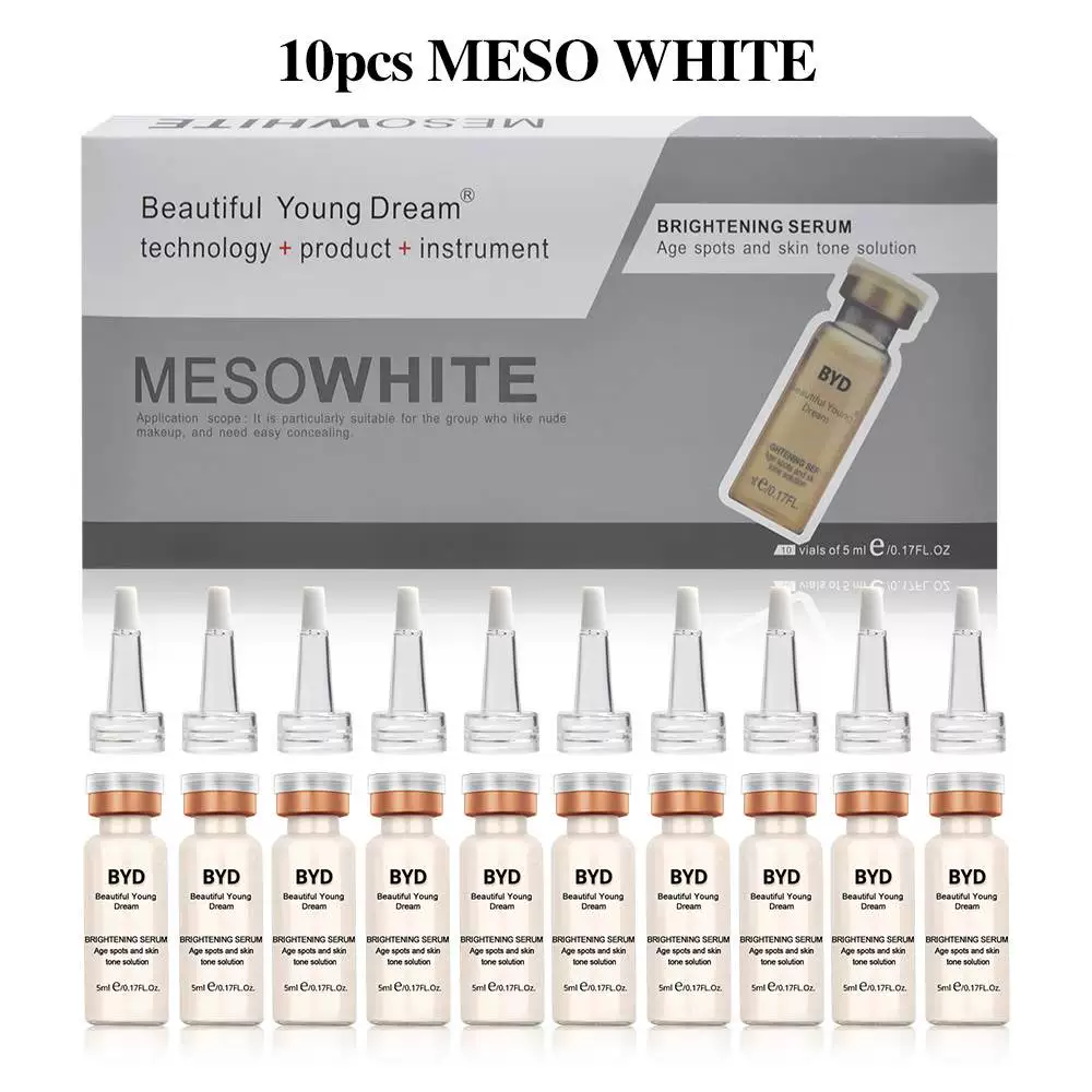 [Набор сыворотки Meso White BB крема Glow лица Сыворотка для лица отбеливание золото]