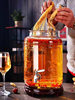 Glass Wine Bottle for Infusing Liquor, 10kg, 15kg, 25kg, Household Use, with Spigot, for Ginseng and Medicinal Liquor, Wine Pot, Wine Bottle