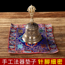 Tibetan embroidered florist cushion 8 auspicious cloth cushion cross diamond pestle pestle pestle pestle cushion repair cushion fo Buddha Tower Buddha bottom cushion
