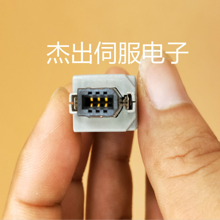 Fuji Matsushita Anchuan Schneider 55100-0670 IEEE1394 encoder plug 6 Core SM-6P Notre Dame