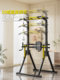 Foldable Horizontal Bar Indoor Home Pull-Up Training Rack Home Fitness Equipment Double Bar Floor-Standing Hanging Bar