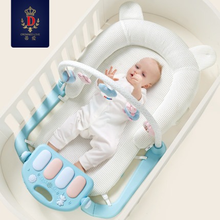 蒂爱便携式婴儿床床中床仿生床婴儿睡床上床新