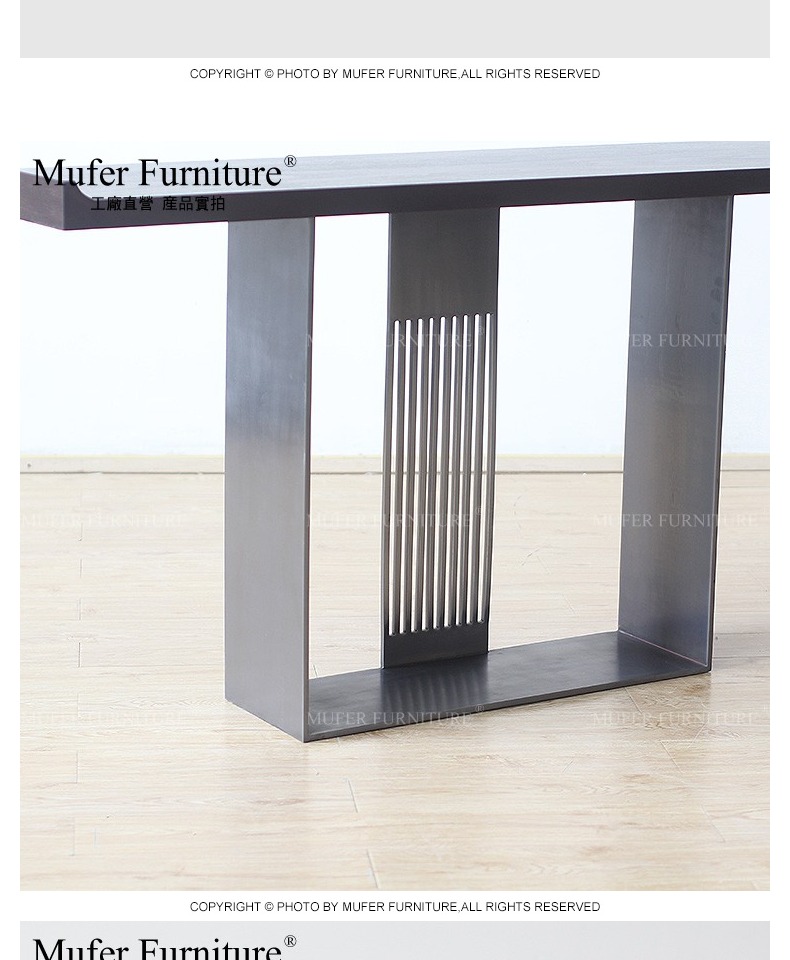 Đô đốc tùy chỉnh nội thất cao cấp mới sofa đơn giản kiểu Trung Quốc trở lại một số trường hợp hậu hiện đại một số bàn lối vào hội trường MF240 - Bàn / Bàn mẫu bàn ăn đẹp