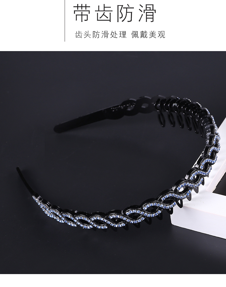 Thông minh headband Hàn Quốc nhỏ tươi Sen nữ dòng sóng kẹp tóc dành cho người lớn phụ kiện tóc đơn giản hoang dã headband sinh viên kẹp tóc