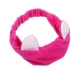 Thời trang thông minh Hàn Quốc băng đô rộng vành tai mèo bán headband dễ thương mùa thu và mùa đông kẹo màu vải đàn hồi phụ kiện tóc headband kẹp tóc hàn quốc