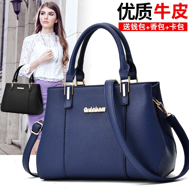 Kangaroo Bag for Women, Genuine Leather, 2026 New Model, Authentic European and American Fashion, Stylish Handbag, Crossbody Bag for Ladies and Mothers, Cowhide Bag