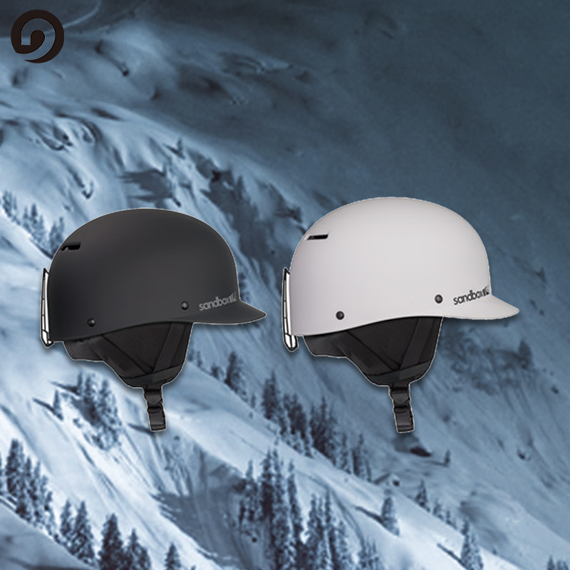 Zero ski equipment 22-23sandbox single and double ski helmet anti-collision protection safety and warmth new pre-shou