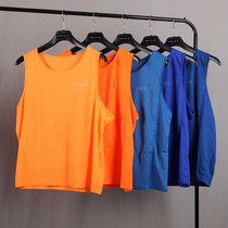 Ice pack cooling air-conditioning vest outdoor construction site high temperature summer ice vest quick-drying mesh sports vest for men