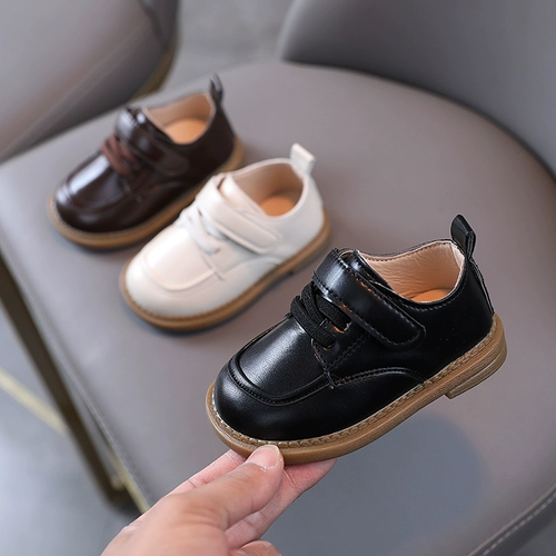 Детская обувь для кожаной обуви для раннего возраста для мальчиков, мягкая подошва, 3 лет