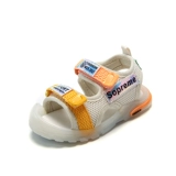 Детские сандалии, детская нескользящая летняя обувь для раннего возраста, мягкая подошва, 1-2 лет