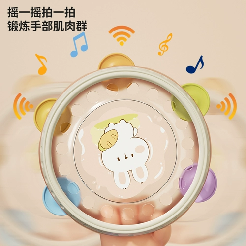 Игрушка для девочек, барабан для новорожденных для раннего возраста, 1 лет, раннее развитие, 6 мес.