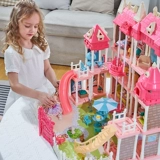 Семейная игрушка, кукольный домик для принцессы, замок, детская вилла, подарок на день рождения