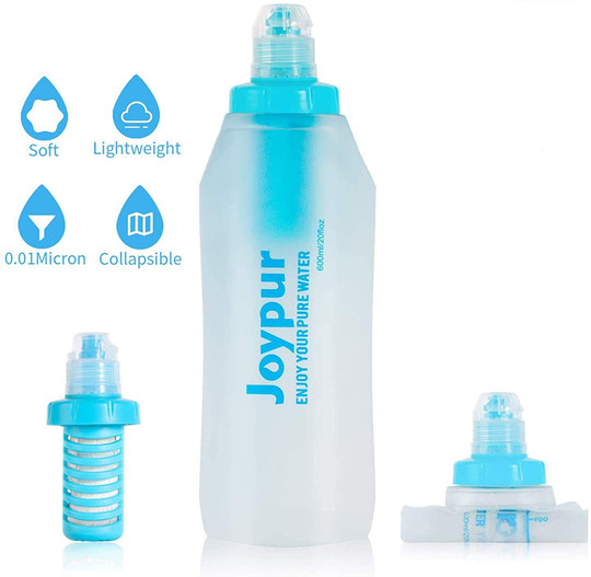 Joypur outdoor water purifier direct drinking portable filtered water bag outdoor life direct drinking survival equipment