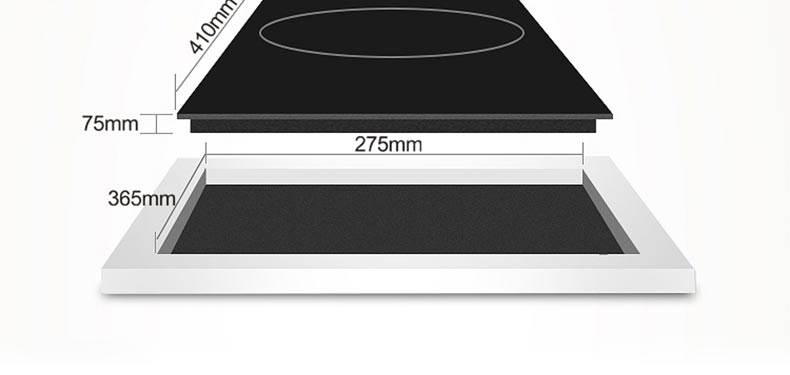 bếp điện từ panasonic Bếp điện từ nhúng bếp điện đơn Bếp gia dụng nhúng dát công suất cao xào bếp cảm ứng bếp điện bếp điện từ kangaroo