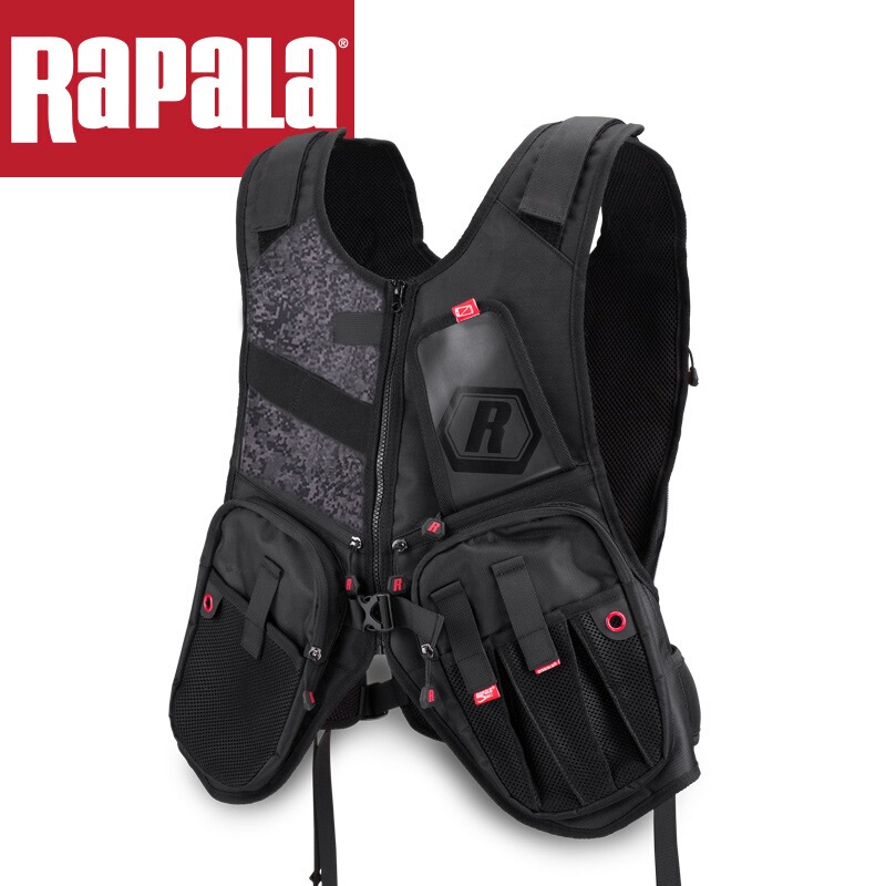 Finland's Rapala Fishing Vest, Lure Bag, Backpack, Fishing Clothing, Multi-Functional Urban Fishing Bag Vest