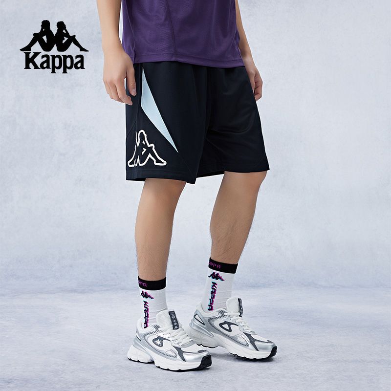 Kappa Jersey Kappa Back-To-Back Summer New Football Sports Shorts Men's and Women's Five-Point Running Pants Kpcgcdy50