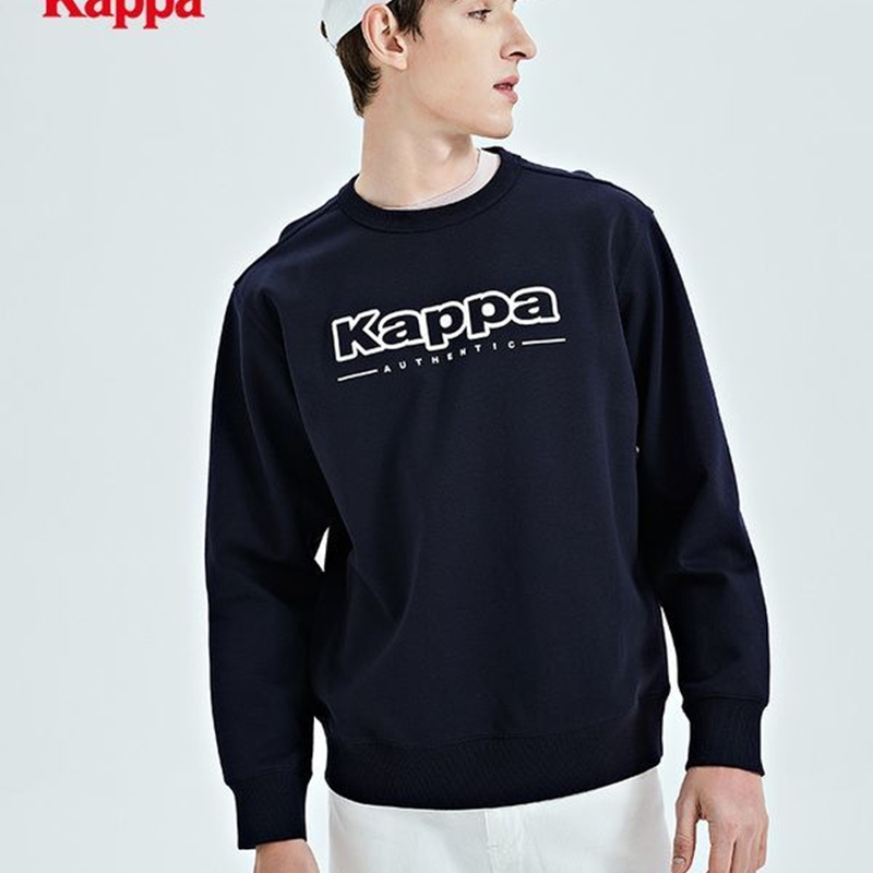 Kappa New Men's Spring Sports Sweatshirt Casual Knitwear Long-Sleeved Inner Jacket K0D12Wt01