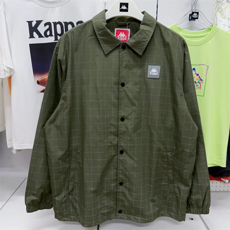 Kappa Men's Cardigan Jacket Fashion Shirt Windbreaker - K0C12Jj83A