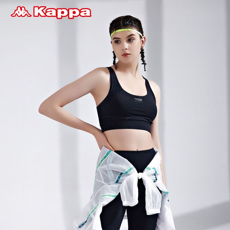 Kappa Sports Bra Women's Sports Underwear Yoga Fitness Printed Fitness K0B42Xy01F