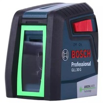 Bosch green level GLL30G laser line marking instrument Cast line Outdoor indoor leveling line 2-wire crosshair