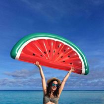 Mega Watermelon Chocolate Saints Floating Bed Water Inflatable Floating Steak Ice Cream Floating Air Cushion Swim Ring