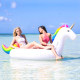 Inflatable unicorn mount rainbow horse yellow duck swimming ring pink swan flamingo flamingo floating row floating bed air cushion