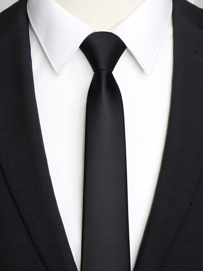 Black Tie-Free Men's High-End Business Zipper Gray Korean Slim-Fit Formal Hand-Tied Wedding Lazy Groom Suit