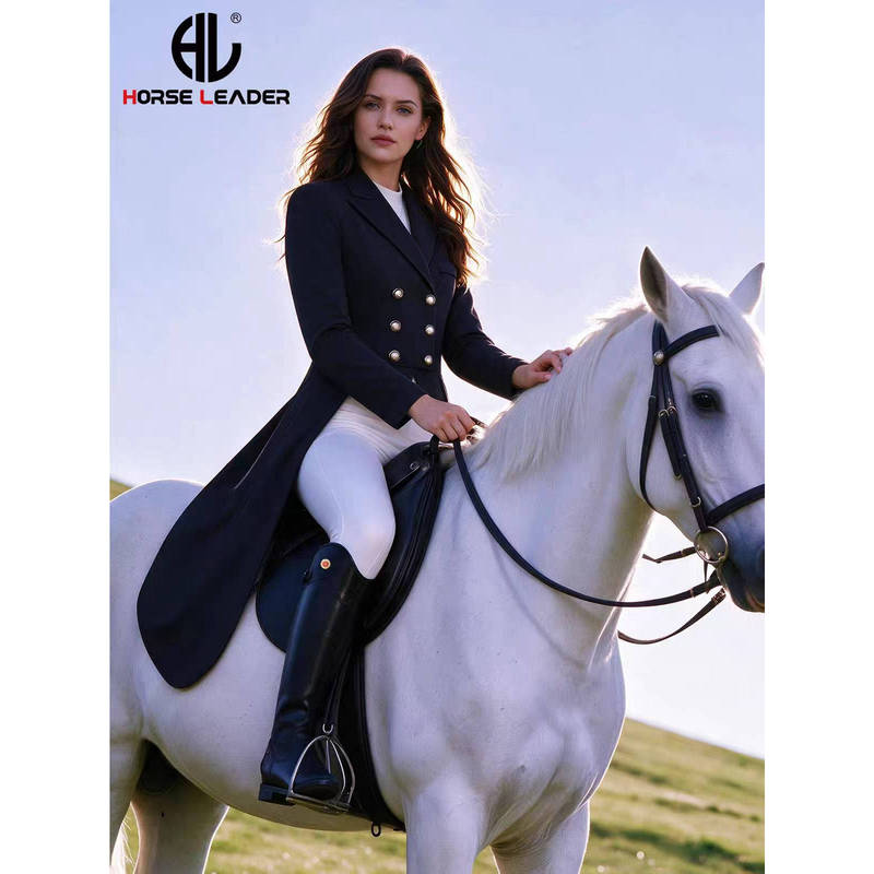 Four-Season Adult Equestrian Tailcoat for Women, Competition Suit, Dressage Exam Tailcoat for Riders