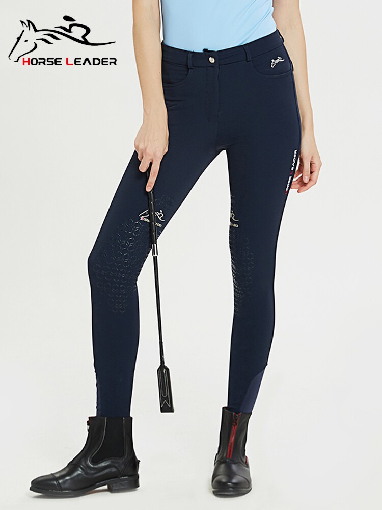 Equestrian breeches ladies professional equestrian equipment autumn and winter four seasons riding pants silicone wear-resistant breeches knight clothing