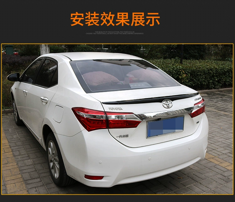 12-15 Toyota thế hệ thứ bảy mới Camry phía sau cánh Corolla Ralink sửa đổi áp lực đuôi cánh sau - Sopida trên