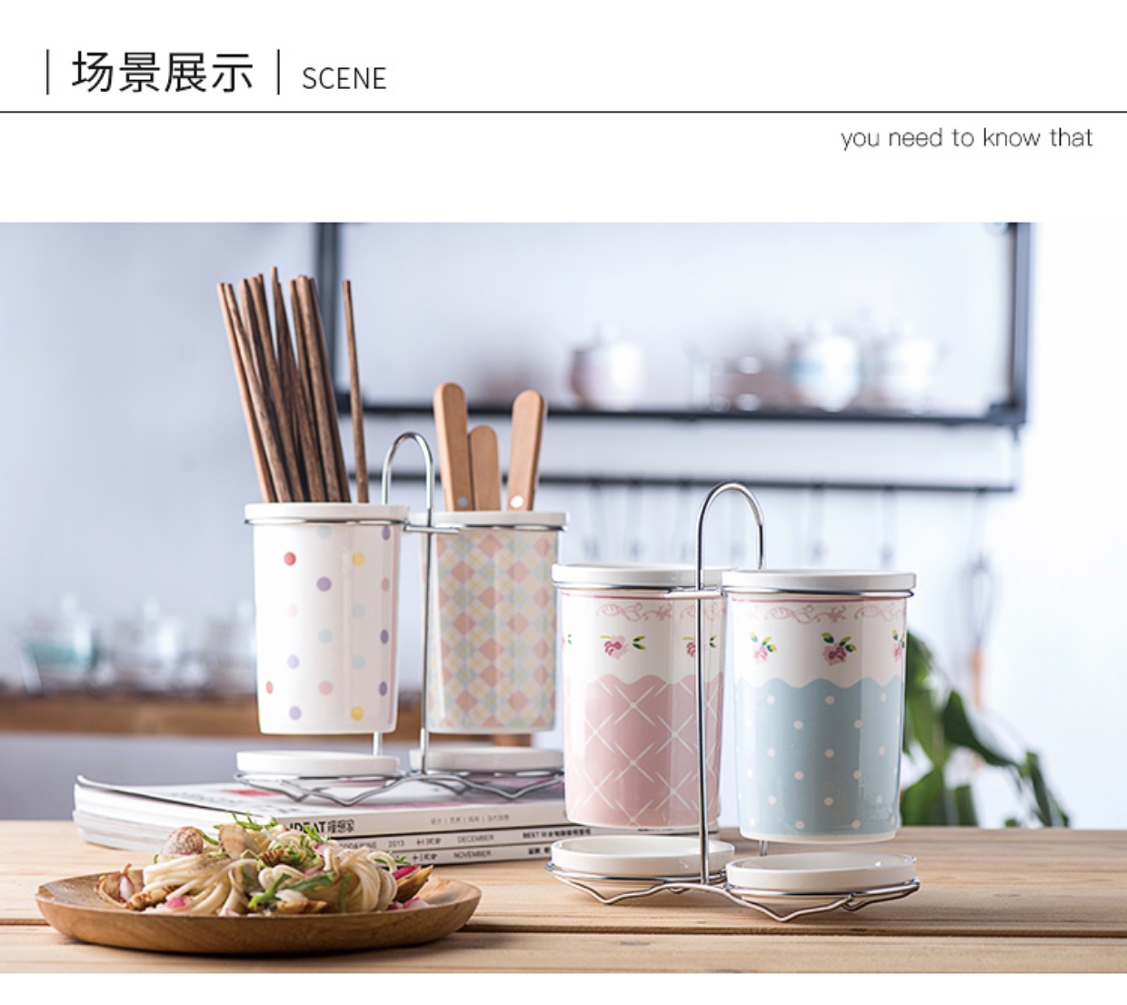 Đũa gốm ống cống đũa đũa gốm Hàn Quốc đũa đũa đũa bộ đồ ăn nhà bếp cung cấp đũa lồng bộ bát đĩa hàn quốc