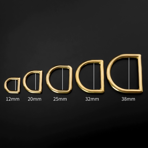 Кожа ручной работы, чисто медное оборудование d -line d -пряжка D -обработка D -обработка оборудования