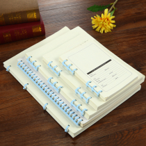 Color plastic binder open binding ring bracelet buckle circle book circle book ring book ring loose leaf storage casual circle