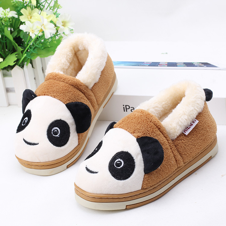 Chaussons enfants en suède pour hiver - semelle caoutchouc - Ref 1013833 Image 57