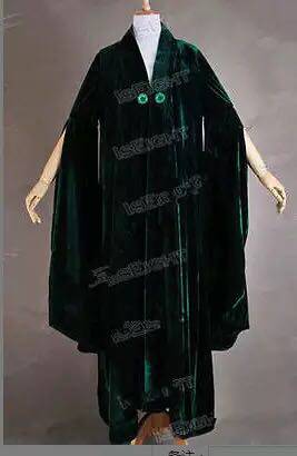 Halloween Harry Potter Professor McGonagall cosplay wide-sleeved mage robe cloak cloak suit magician