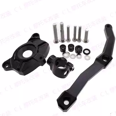 Suitable for Kawasaki Kawasaki Z1000 10-13 modified CNC damper bracket titanium ruler Holder