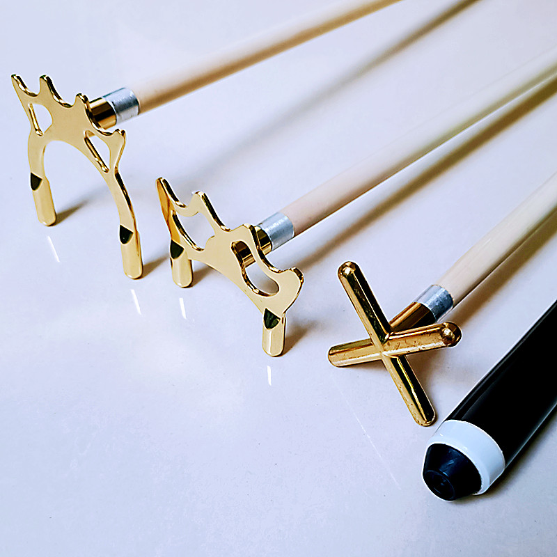 Billiard table rack pole black eight snooker table rack pole cross fork auxiliary frame long rack pole long play stick high fork rack