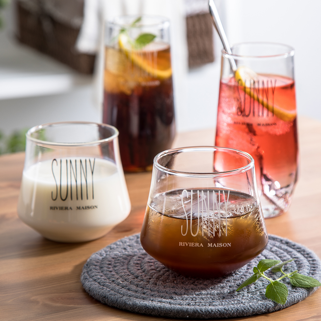 sunny glass cocktail cup milk tea cup breakfast milk cup transparent belly cup cold drink cup lemonade cup