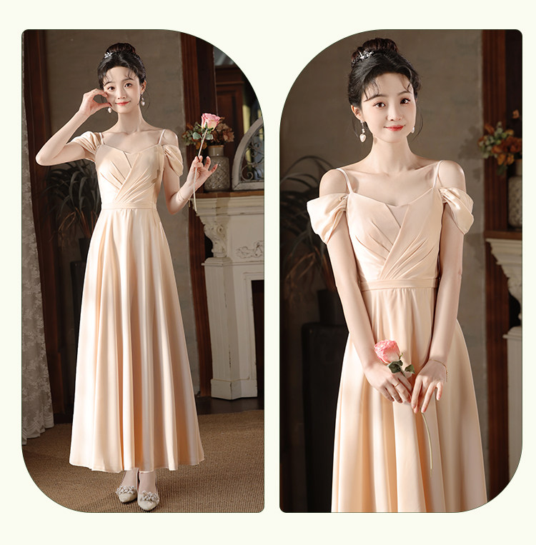 Летнее платье подружки невесты, юбка, французский стиль, изысканный стиль, размер Qiaojuesl/Ying Qiao Jue Shi 