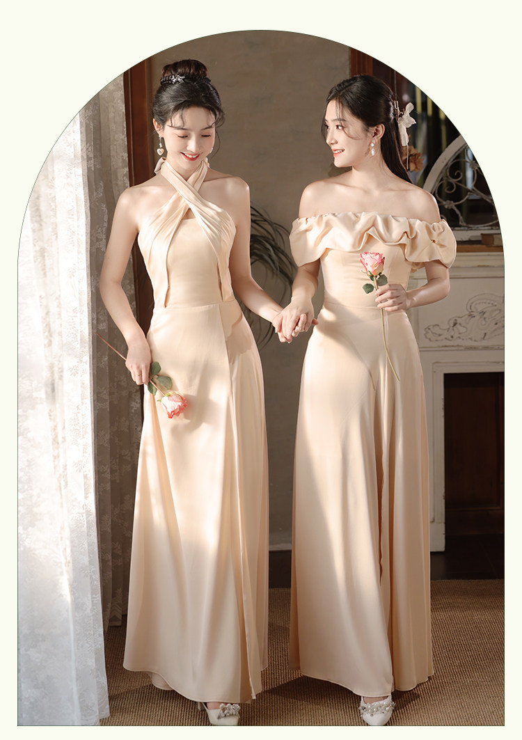 Летнее платье подружки невесты, юбка, французский стиль, изысканный стиль, размер Qiaojuesl/Ying Qiao Jue Shi 