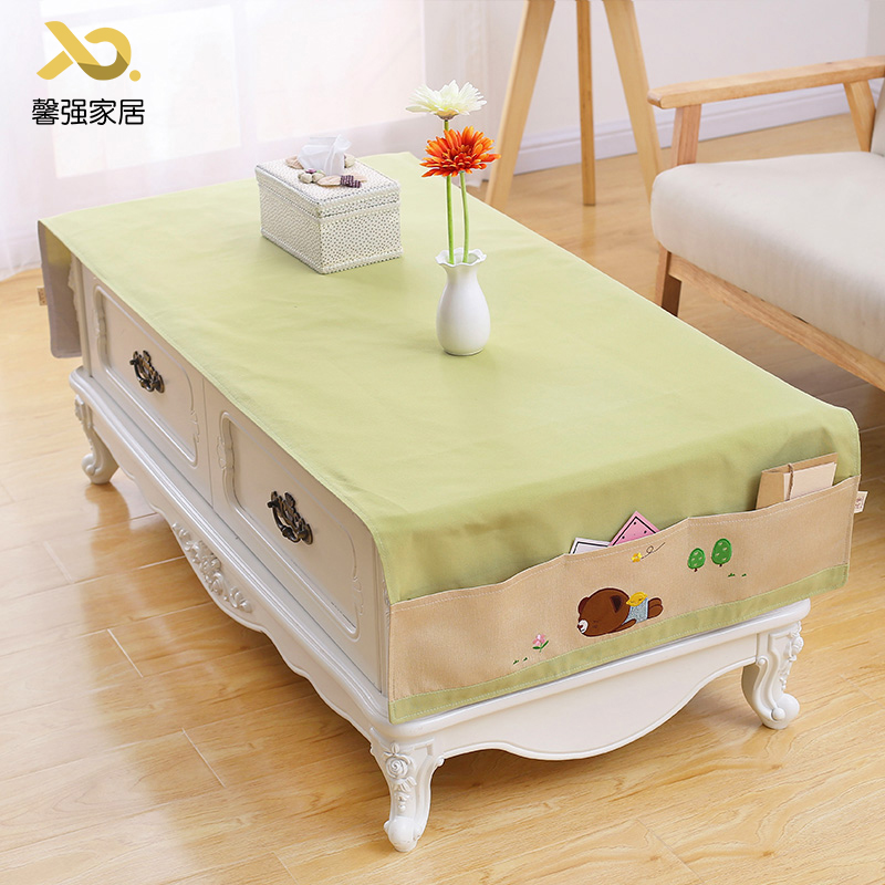 Modern minimalist tea table cushion tea table cloth table cushions European-style home table cushion table cloth Nordic cloth art thickened