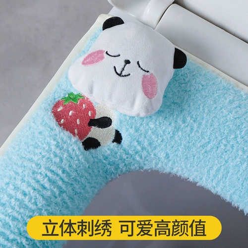 Зимний туалет для домашнего использования, универсальная милая подушка, увеличенная толщина