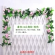 Mô phỏng hoa hồng treo tường giả hoa mây điều hòa không khí trong nhà phòng khách trần trang trí nhựa hoa lụa - Hoa nhân tạo / Cây / Trái cây