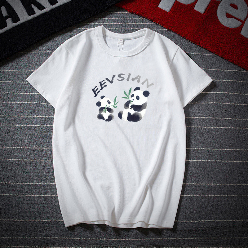 300g heavyweight retro T-shirt short-sleeved white national tide pure cotton black loose bottoming large size clothes men's